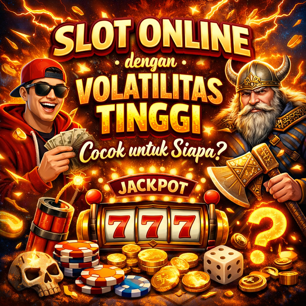 Slot Online dengan Volatilitas Tinggi, Cocok untuk Siapa?